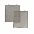 Almo Aluminum Open Mesh Grease Filters Type B1 - 15.7in x 10.9in x 0.4in Dishwasher Safe HPFA124